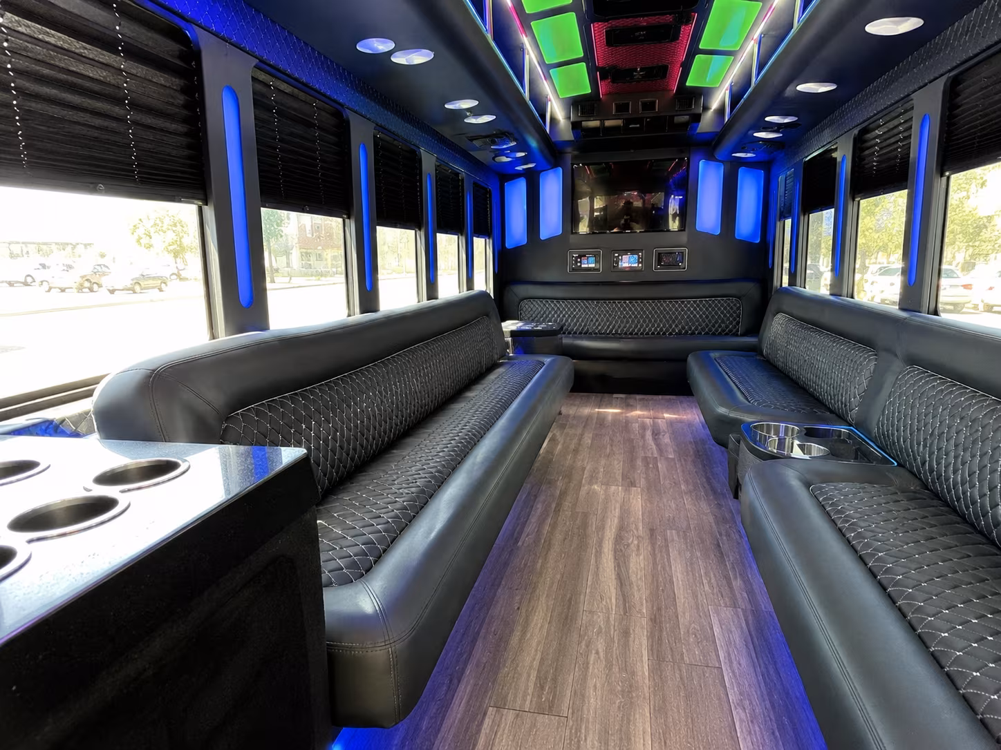 airport hotel shuttle buses and lax layover group transportation
