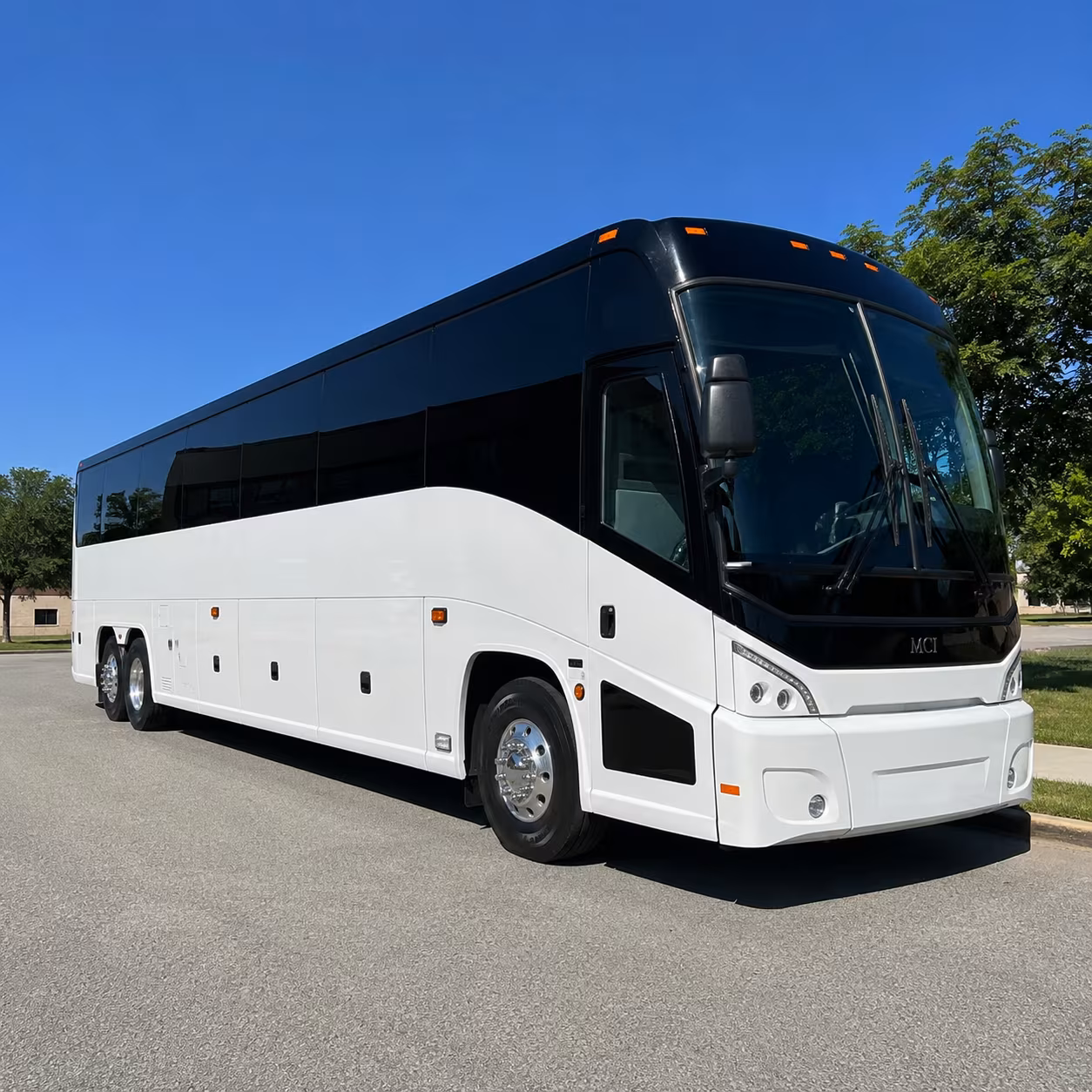 los angeles 40 passenger charter bus