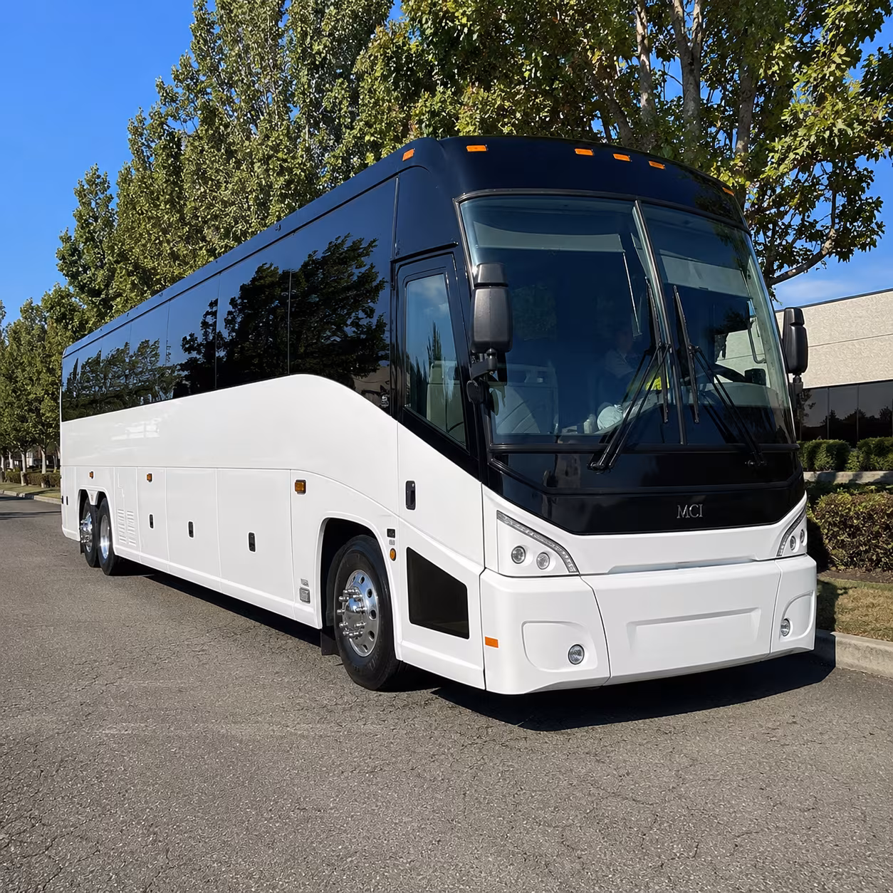 los angeles 50 passenger charter bus