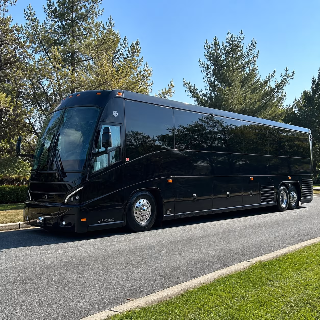 los angeles concert charter bus rental