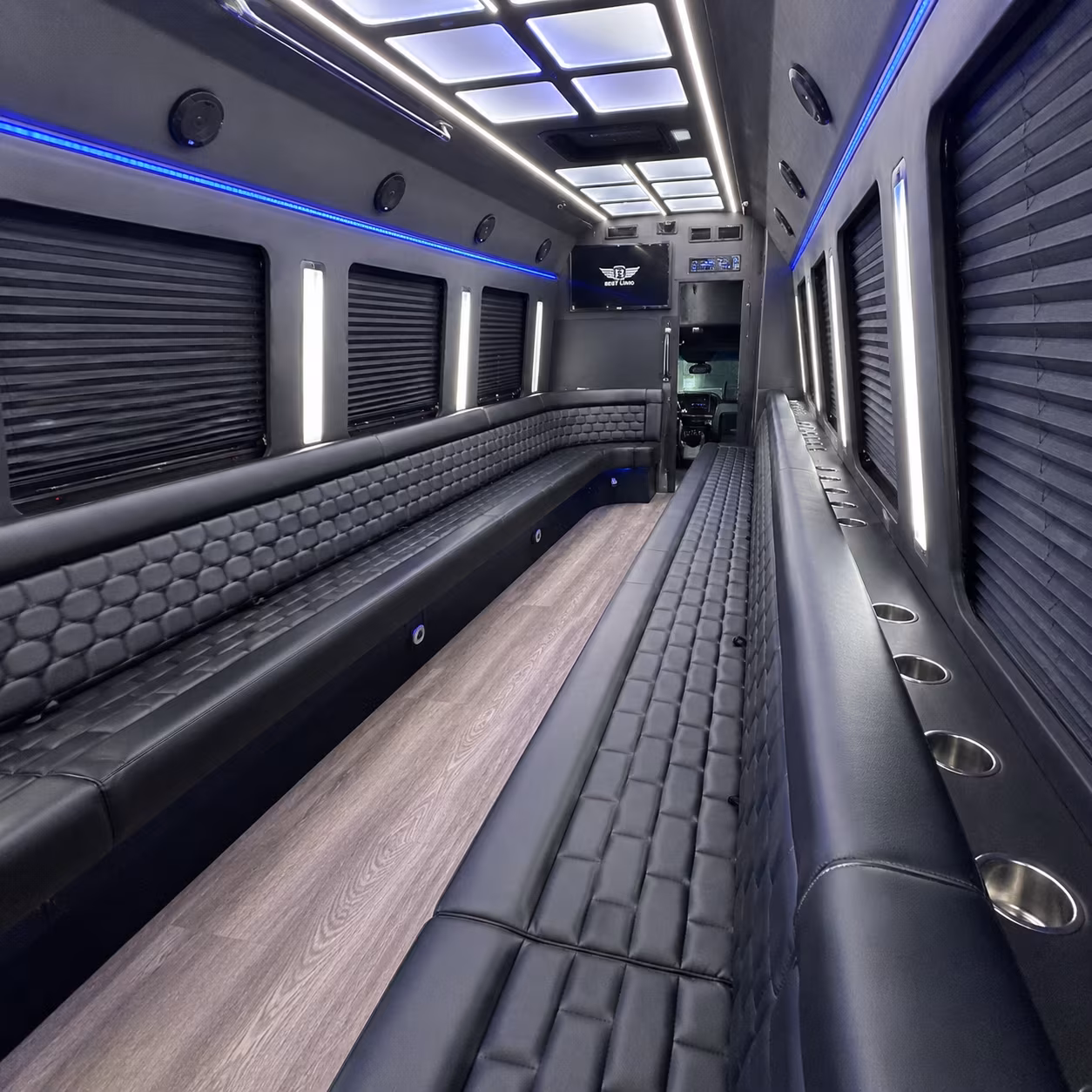 los angeles prom party bus rental