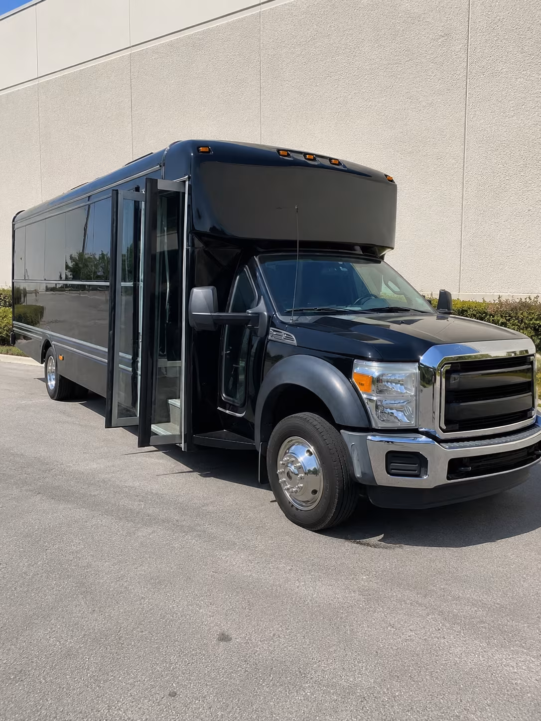 los angeles wedding party bus rental