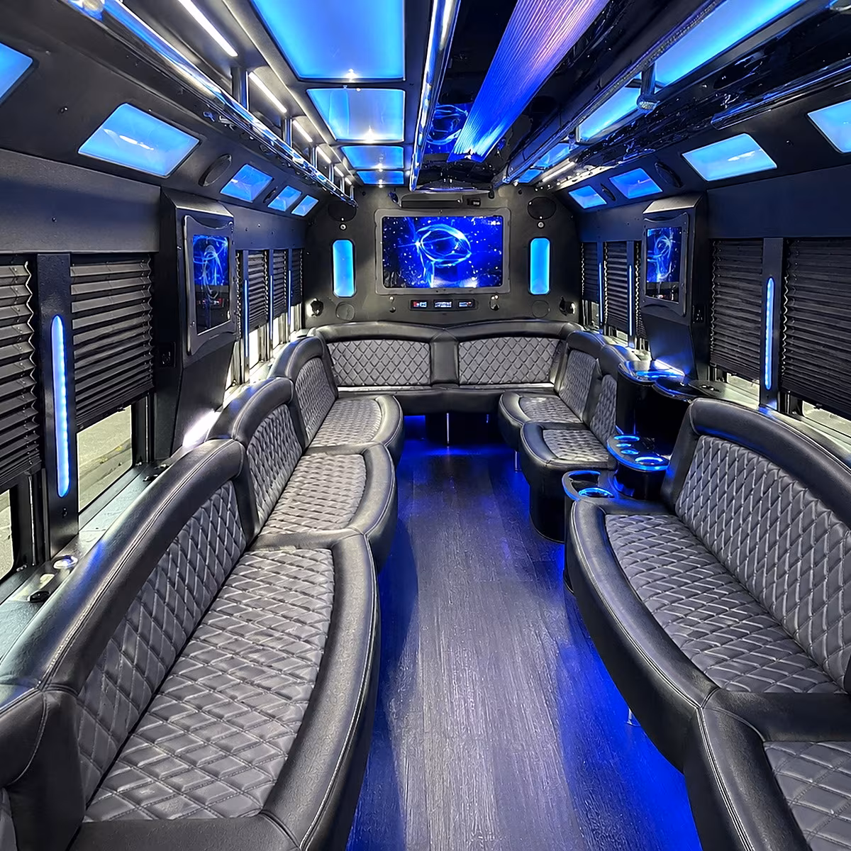 party buses for los angeles wedding parties and bachelorette groups